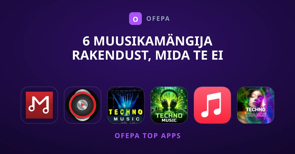 6 Muusikamängija Rakendust, Mida Te Ei Tohiks Vahele Jätta
